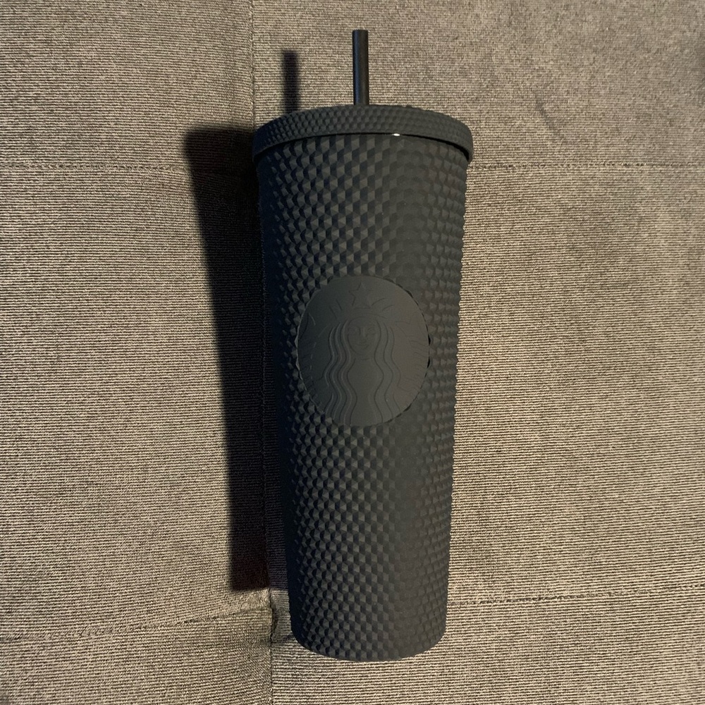 Starbucks Matte Black Studded Tumbler